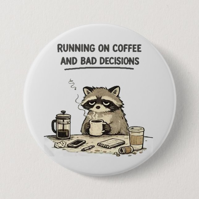 läuft auf Kaffee Button (Vorderseite)