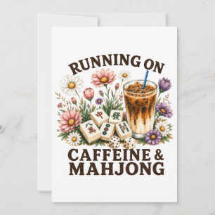 Läuft auf Koffein & Mahjong Einladung
