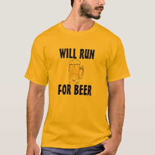 Läuft für Bier T-Shirt