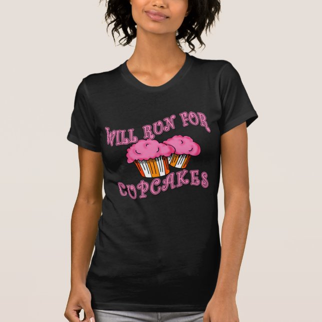 LÄUFT FÜR die KLEINEN KUCHEN, die T-Shirts u. Gang (Vorderseite)