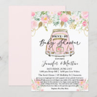 Laufwerk mit Baby Shower Virtual Baby Dusche