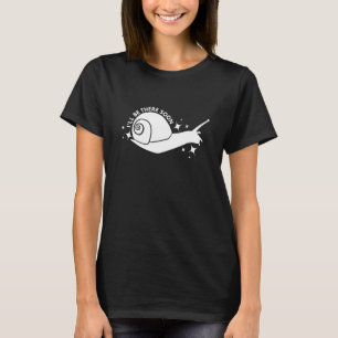 Laufzeitverzögerung für den Joggen des Schneckenko T-Shirt
