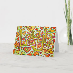 Laugh Greeting Card Karte