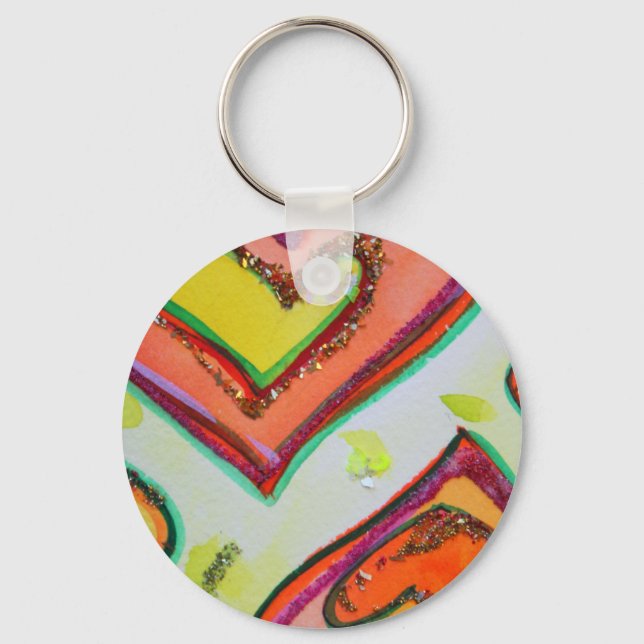 Laugh Hearts Schlüsselanhänger (Vorderseite)