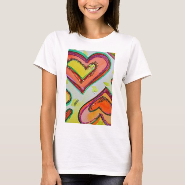 Laugh Hearts Shirt (Vorderseite)