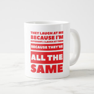 Laugh Jumbo Tasse