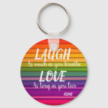 Laugh & Liebe Rumi Rainbow