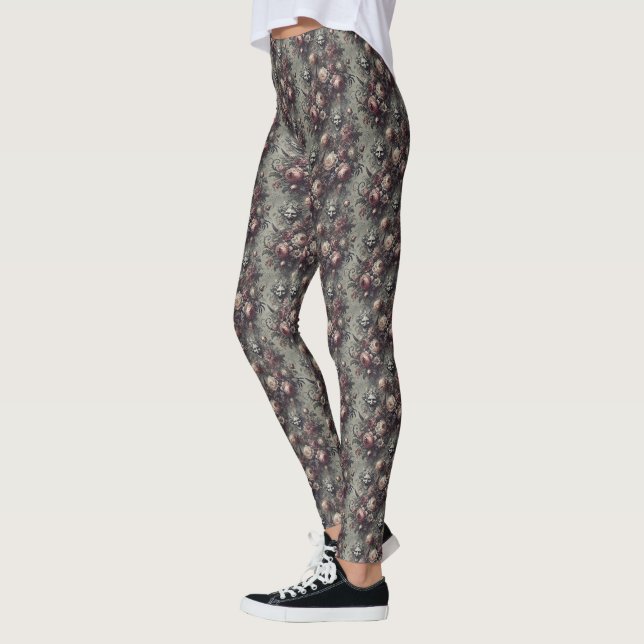 Laugh Lines - Gothic Viktorianisch in Delirium Leggings (Links)