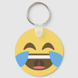 Laugh Out Emoji Schlüsselanhänger
