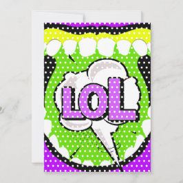 Laugh Out Loud Dankeskarte