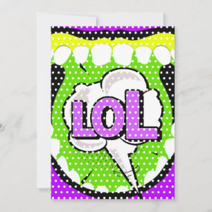 Laugh Out Loud Dankeskarte