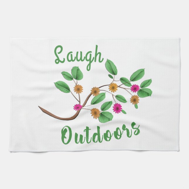 Laugh Outdoor Geschirrtuch (Horizontal)