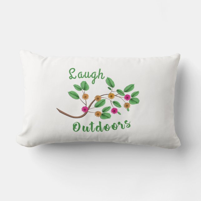 Laugh Outdoor Lendenkissen (Vorderseite)