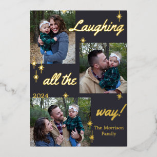 Laughing All Way Carte de vacances