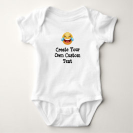 Laughing emoji Create your own Baby Strampler