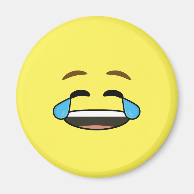 Laughing Emoji Magnet (Vorne)