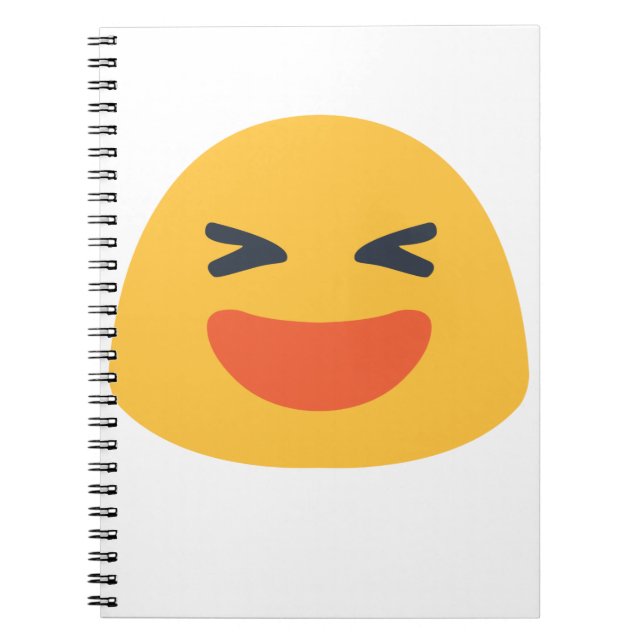 Laughing Emoji Notizblock (Vorderseite)