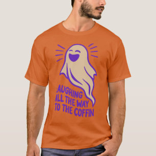 Laughing Ghost Funny Halloween T-Shirt