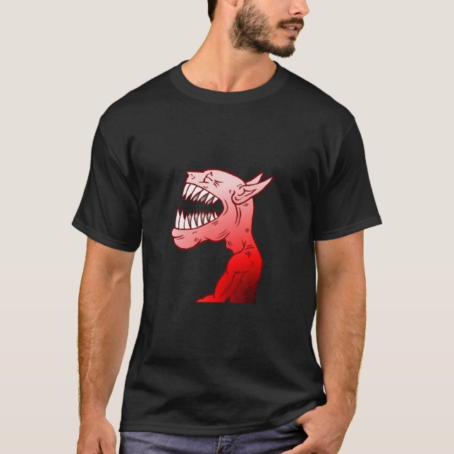Laughing Halloween Monster T-shirt (Vorderseite)
