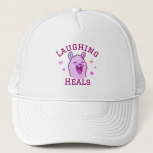 Laughing Heals Llama Trucker Hat Truckerkappe