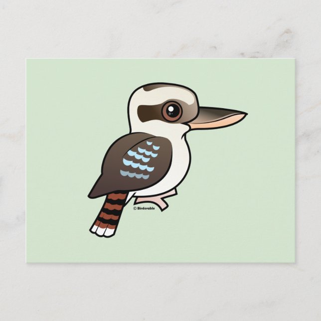 Laughing Kookaburra Postkarte (Vorderseite)