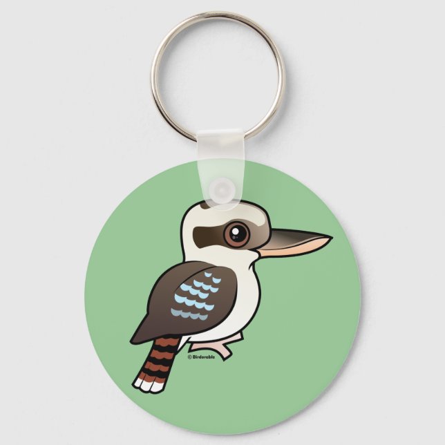 Laughing Kookaburra Schlüsselanhänger (Vorderseite)