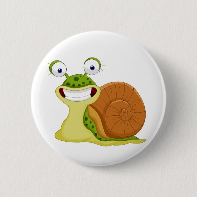 Laughing Snail Button (Vorderseite)