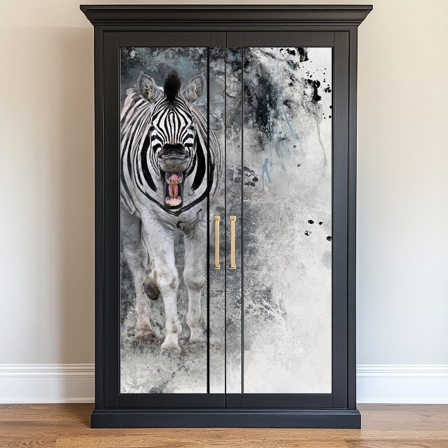 Laughing Zebra Wildlife Decoupage Seidenpapier (Von Creator hochgeladen)