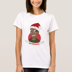 Laughman Weihnachts-Cartoon T-Shirt