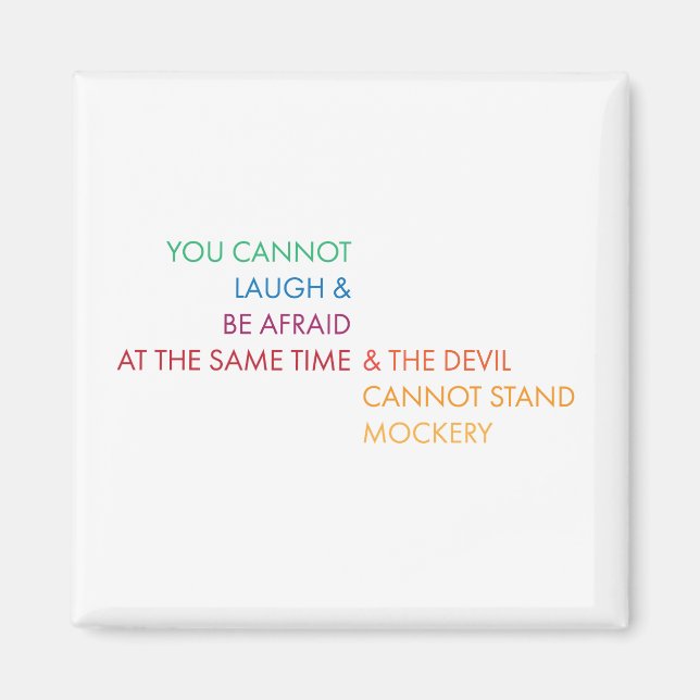 Laughter dispels Feed Magnet (Devant)