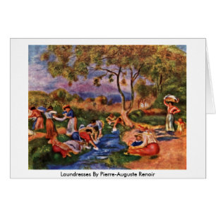 Laundresses durch Pierre-Auguste Renoir