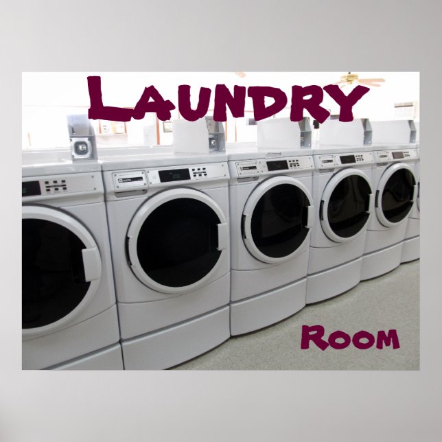Laundry Room Poster (Vorne)