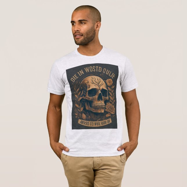 "Launen im Chaos: Die Schönheit Imperfektis verkör T-Shirt (Vorne ganz)