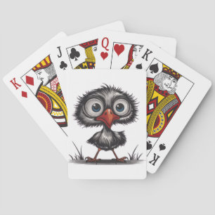 Launenhafter Vogel Spielkarten