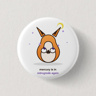 Launige Fuchs-Illustration Button