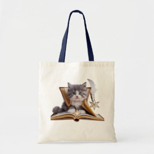 Launige Sternchen-Kätzchen-Tasche – Süße Katze Tragetasche