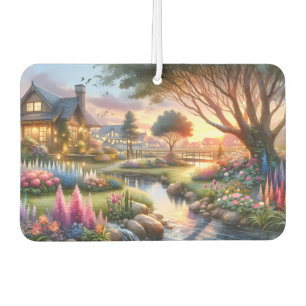 Launiger Cottagegarten-Sonnenuntergang Autolufterfrischer