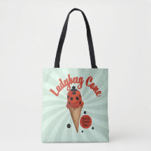 Launiger Marienkäfer | Retro-Eiscreme-Kunst