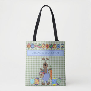 Launiger Osterhase - Ostereier-Suche-Tragetasche  Tasche