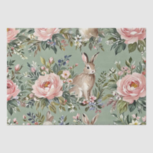 Launiger Osterhase Wasserfarben-Tissue-Papier Seidenpapier