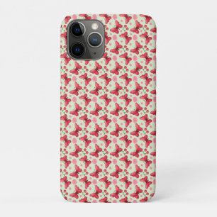 Launiger Wasserfarb-Schmetterling- und Kirsch-Blüt Case-Mate iPhone Hülle
