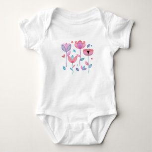 Launische Blumen  Baby Strampler