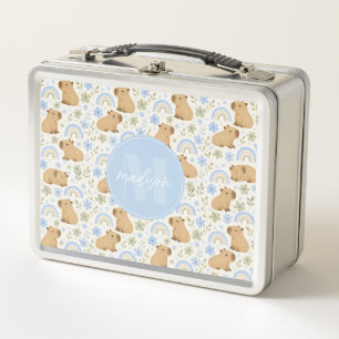 Launische Capybara-Metall-Lunchbox Metall Brotdose