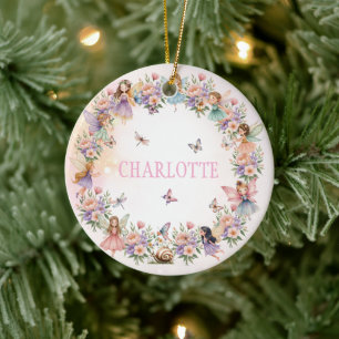 Launische Feengarten-Geschenke für Mädchen Keramik Ornament
