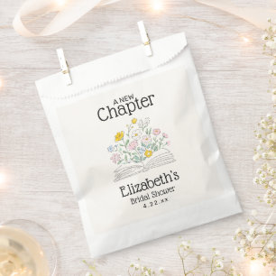 Launische Florale Ein Neues Kapitel Junggesellinne Geschenktütchen