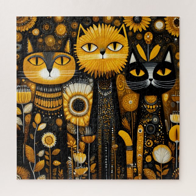 Launische Katzen (Vertikal)