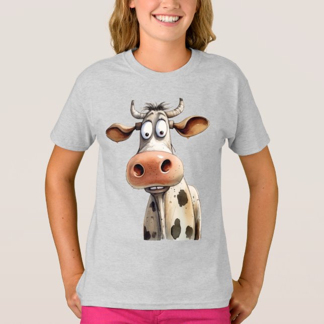 Launische Kuh T-Shirt (Vorderseite)