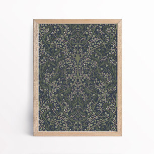 Launische Kunst- und Handwerks-Botanikposter-Wandk Poster