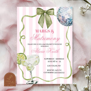 Launische Margs und Junggesellinnenabschied Einladung