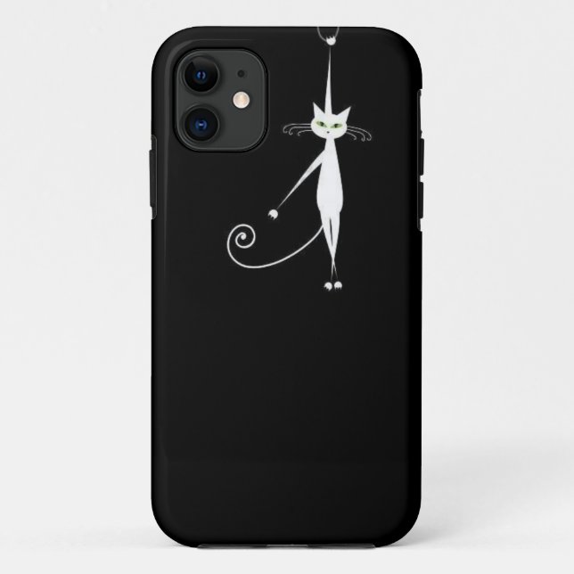 Launische Miezekatze hing kaum dort Kasten für 4 Case-Mate iPhone Hülle (Rückseite)